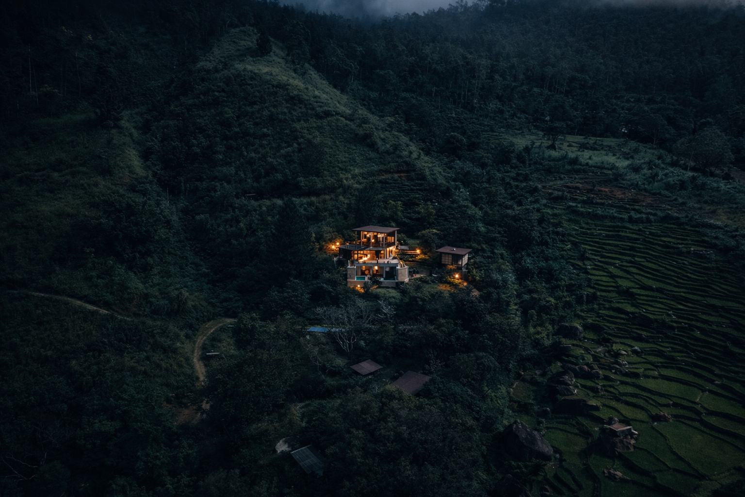 Capoe Hillside Dusk